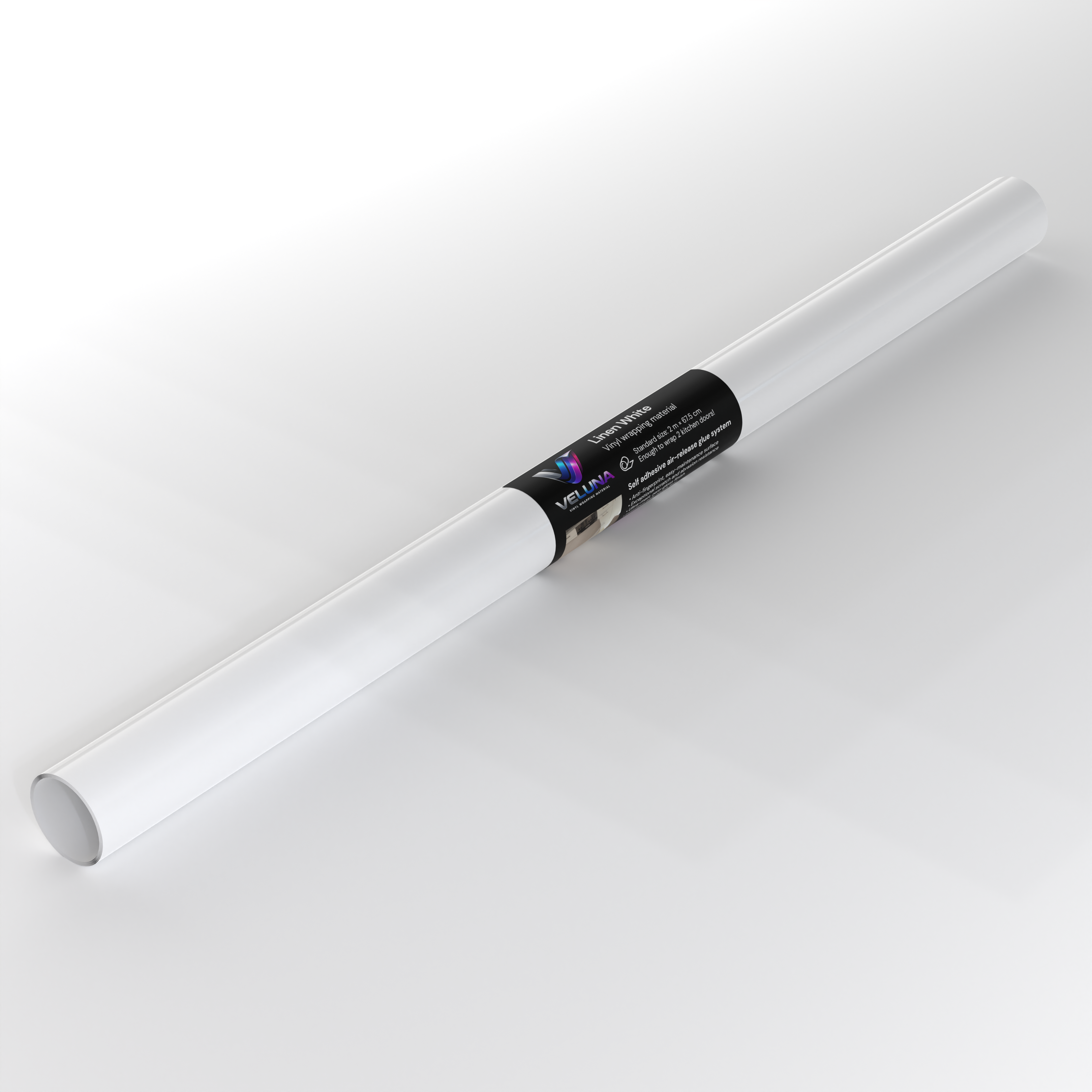 White — 2 Metre Vinyl Wrapping Film